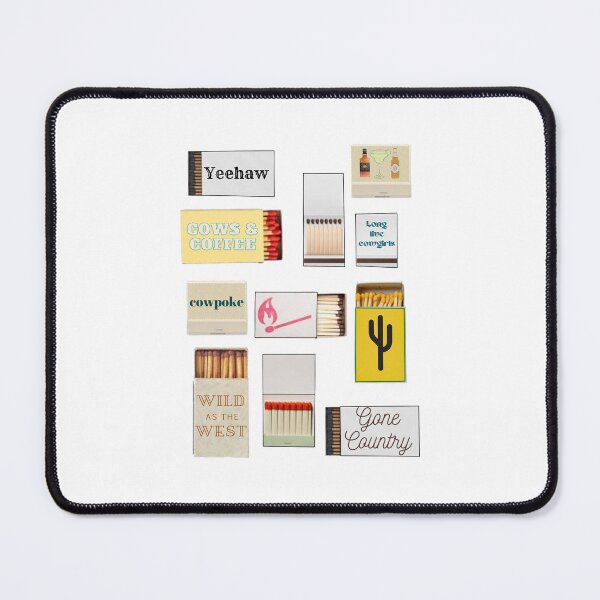 Item preview, Western Matchbook designed and sold by HappilyEnzo.