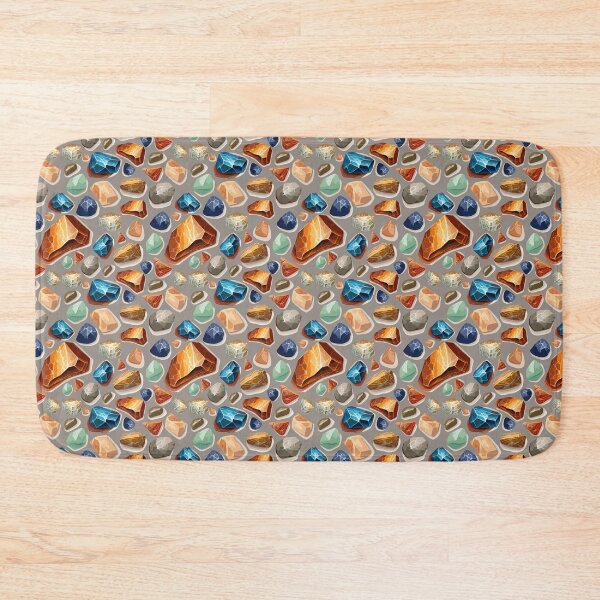 Item preview, Geology - Mineral Rocks Pattern  designed and sold by GeoArtAdventure.