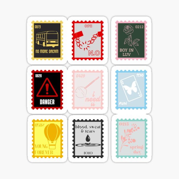 Item preview, BTS albums tracks prints designed and sold by Istyleforu.
