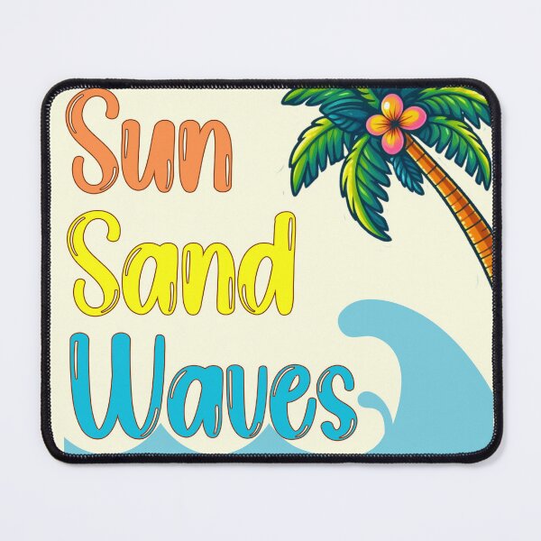Item preview, Sun, sand and waves designed and sold by Abstractionaly.