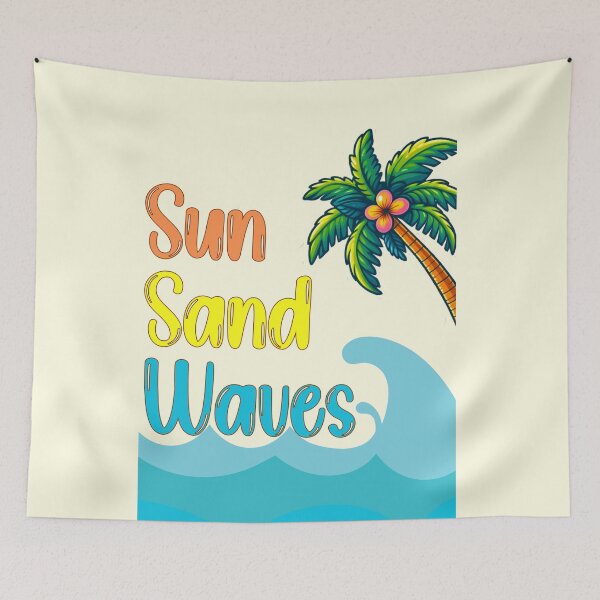 Item preview, Sun, sand and waves designed and sold by Abstractionaly.