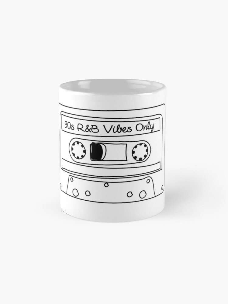 Download "90s R&B Vibes Only Cassette Tape " Standard Mug by ...