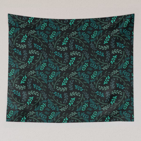 Item preview, Green Vine Pattern designed and sold by jastinamor.