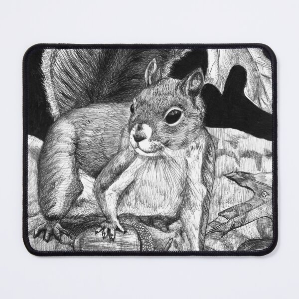 Item preview, Illustration of Winterberry the Squirrel designed and sold by Kristen Britain.