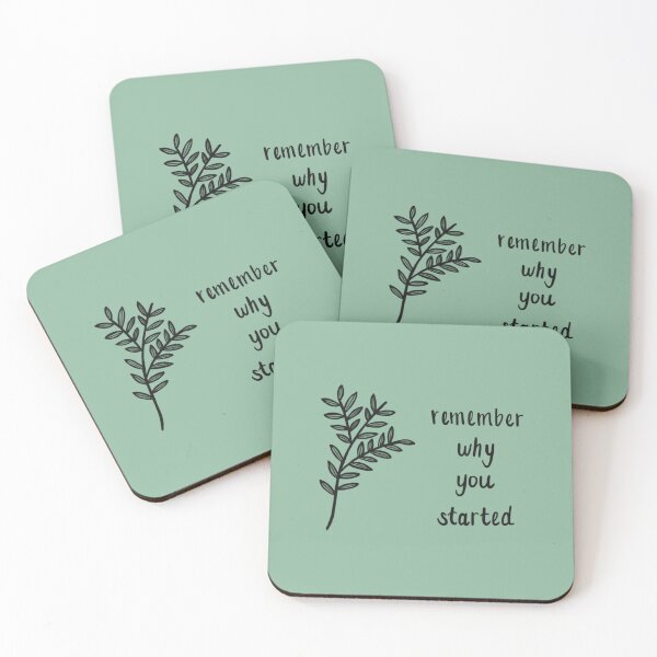 Item preview, Remember Why You Started designed and sold by madebyhandesign.