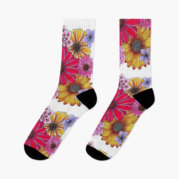 Item preview, Happy Copic flowers designed and sold by Vicky Pratt.