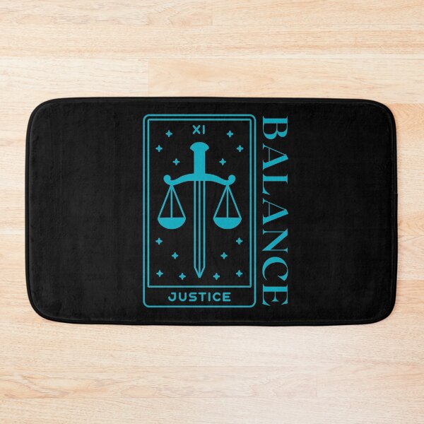 Item preview, Justice Tarot Card with Balance designed and sold by Bennymp.