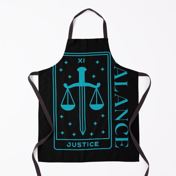 Item preview, Justice Tarot Card with Balance designed and sold by Bennymp.