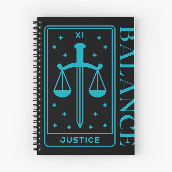 Item preview, Justice Tarot Card with Balance designed and sold by Bennymp.