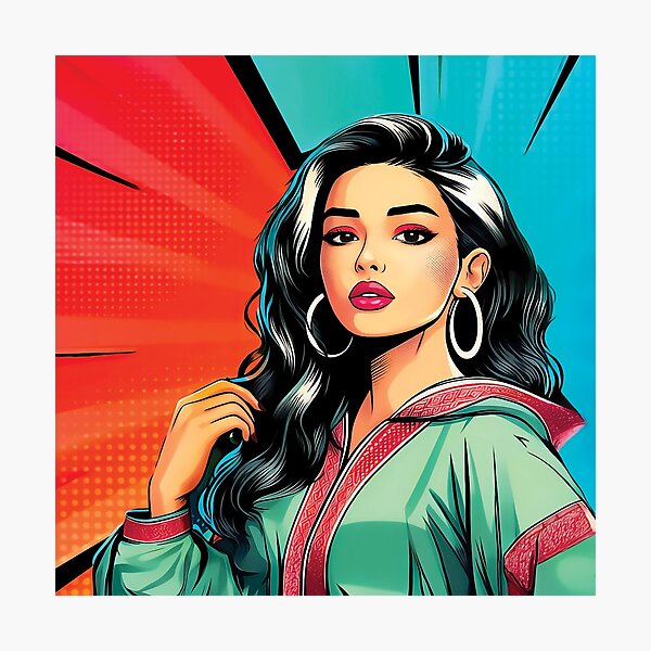 Item preview, Arte pop joven marroquí designed and sold by houmate.