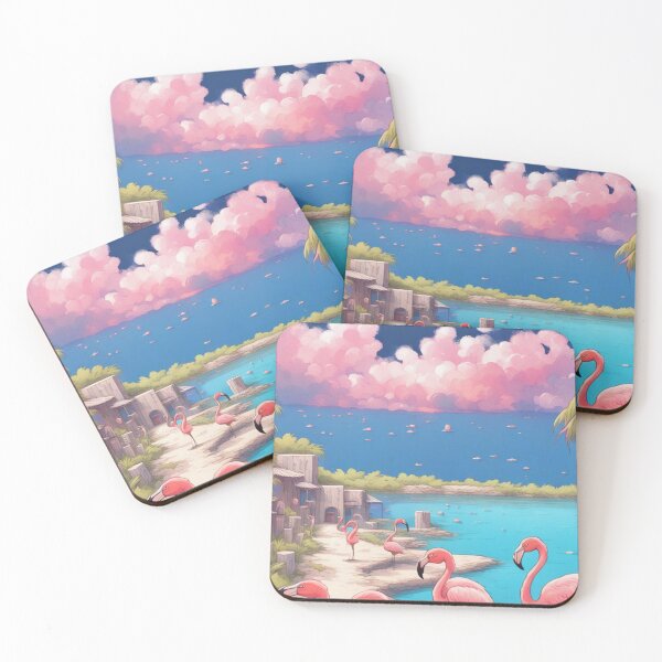 Item preview, Pink bon bini in bonaire designed and sold by seahorse crossing.