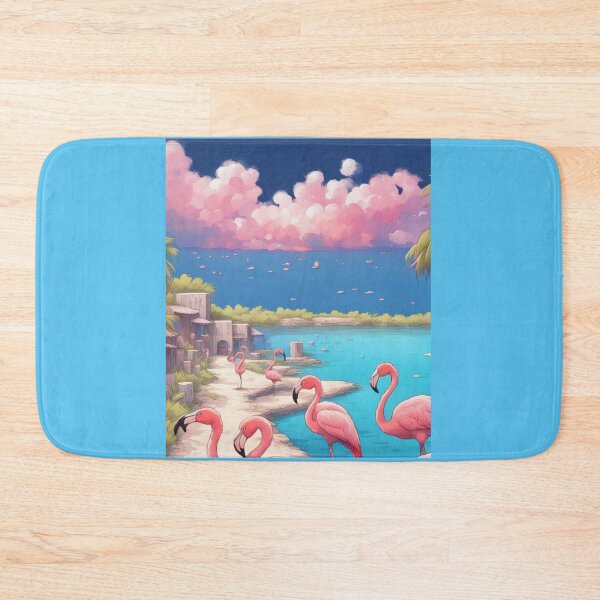Item preview, Pink bon bini in bonaire designed and sold by seahorse crossing.