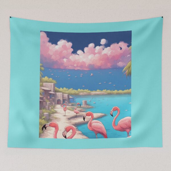 Item preview, Pink bon bini in bonaire designed and sold by seahorse crossing.