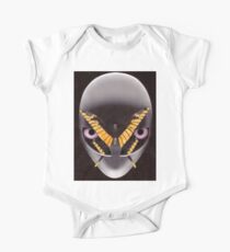 Alien Kopf Baby Body Kurzarm