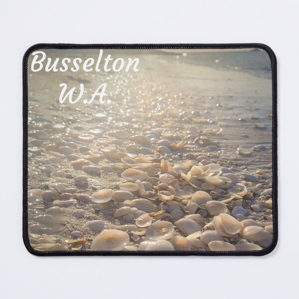 Item preview, Shells on Busselton beach at sunset designed and sold by gwenthewren.