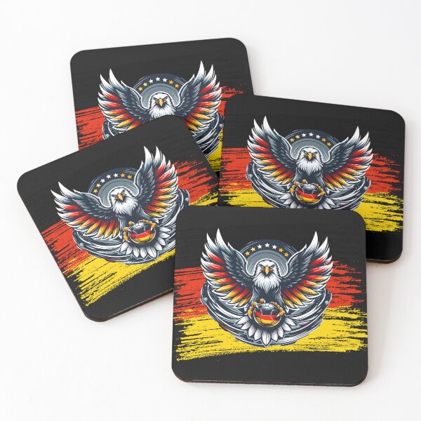 Item preview, German soccer Flag Eagle Patriot of the country  designed and sold by Oz64.