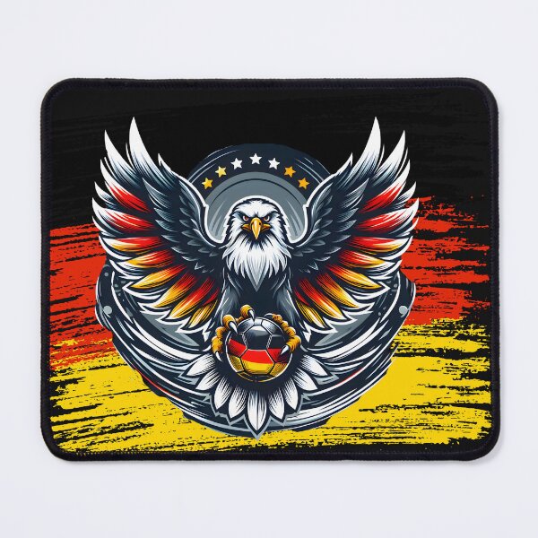 Item preview, German soccer Flag Eagle Patriot of the country designed and sold by Oz64.