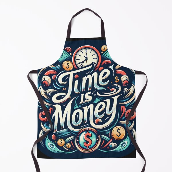 Item preview, Time is money, typography designed and sold by maxmaj.