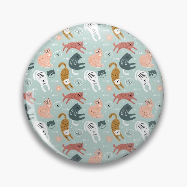 Item preview, cute graphics colorful cute cats Warm design for everyone. designed and sold by isaartboho.