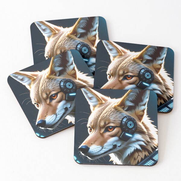 Item preview, Cyberpunk Fox designed and sold by ChimericCreate.