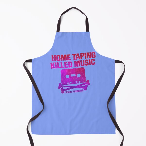 Item preview, home taping killed music (purplish) designed and sold by BrownWoodRobot.