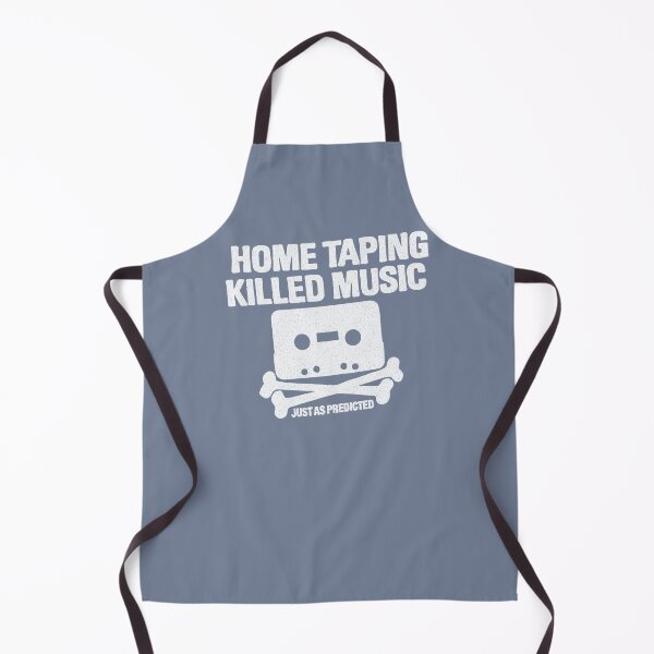 Item preview, home taping killed music (white) designed and sold by BrownWoodRobot.