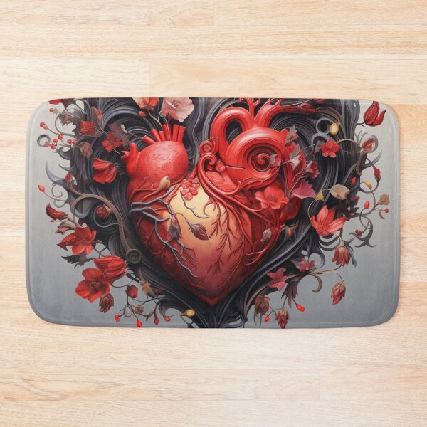 Item preview, Surrealistic Anatomical Heart with Tangled Branches designed and sold by AgathaZolastore.