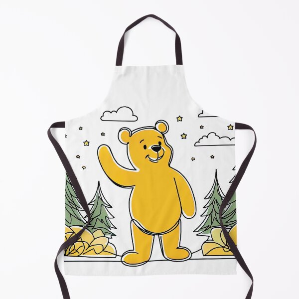 Item preview, Bear Waving designed and sold by pixiedustpaint.