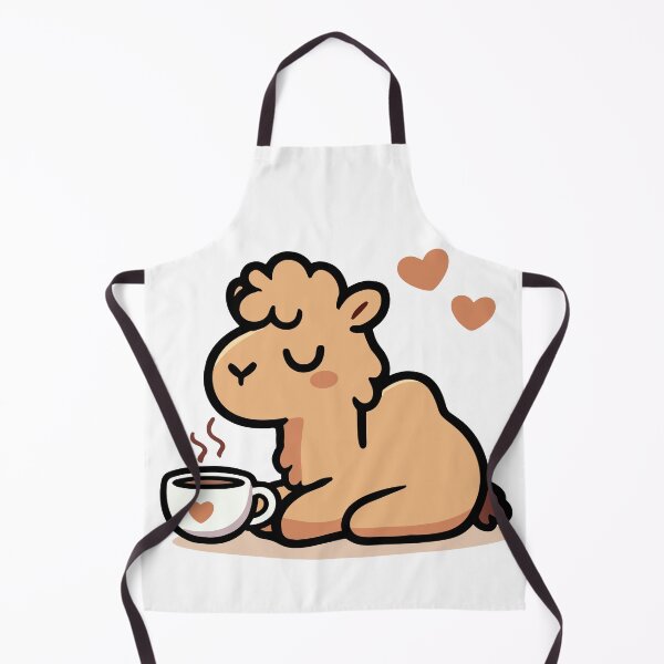 Item preview, Cute Camel Drinking Coffee designed and sold by BluRockDesigns.