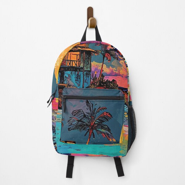 Item preview, Seaside Shack - Tropical Pop Art  designed and sold by HausKatz.
