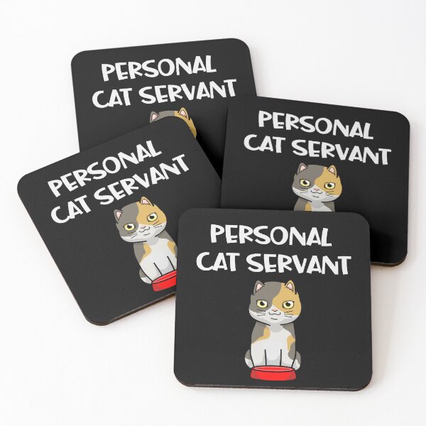 Item preview, Funny Black Cat Personal Servant  designed and sold by ArtFromBeyond.