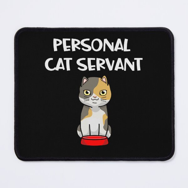 Item preview, Funny Black Cat Personal Servant  designed and sold by ArtFromBeyond.