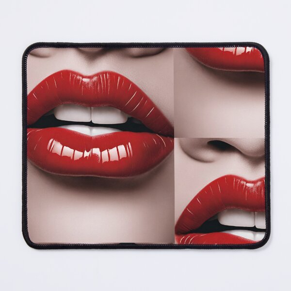 Item preview, red lips designed and sold by Eclatea store.