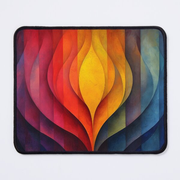 Item preview, Abstract Geometric Fractal design print designed and sold by dcrc.