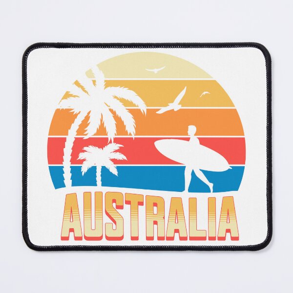 Item preview, Australia - Retro Surf Coastal Lifestyle designed and sold by OptimaArt.