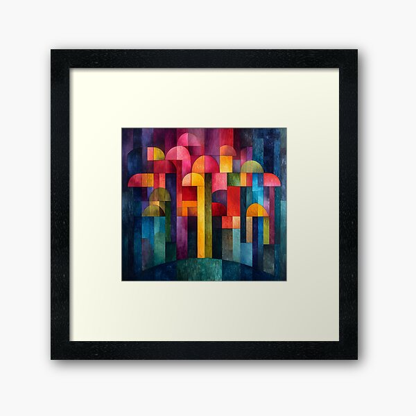 Item preview, abstract geometric fractal design print designed and sold by dcrc.