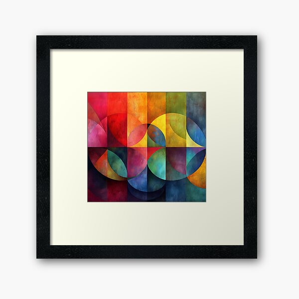 Item preview, abstract geometric fractal design print designed and sold by dcrc.