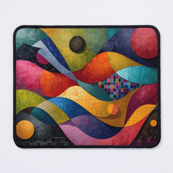 Item preview, abstract geometric fractal design print designed and sold by dcrc.