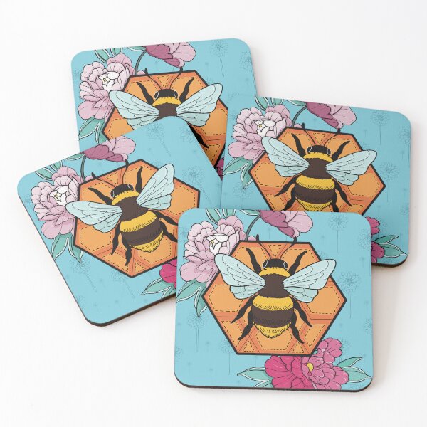 Item preview, Hexagon Bee designed and sold by Strix-Designs.