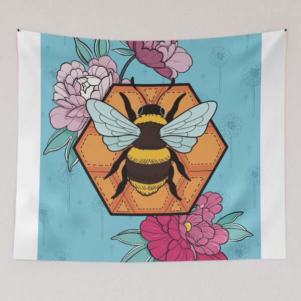 Item preview, Hexagon Bee designed and sold by Strix-Designs.