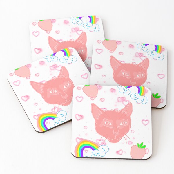 Item preview, Rainbows, Kitty, and Strawbs designed and sold by Regina DuBois.