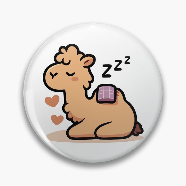 Item preview, Cute Camel Sleeping designed and sold by BluRockDesigns.