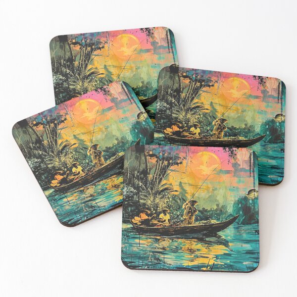 Item preview, Three Guys in a Boat - The Fishing Hole designed and sold by HausKatz.