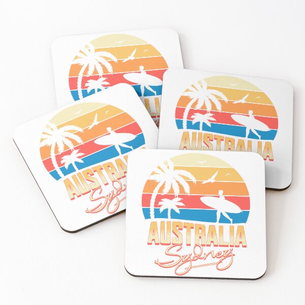 Item preview, Australia Sydney - Retro Surf designed and sold by OptimaArt.