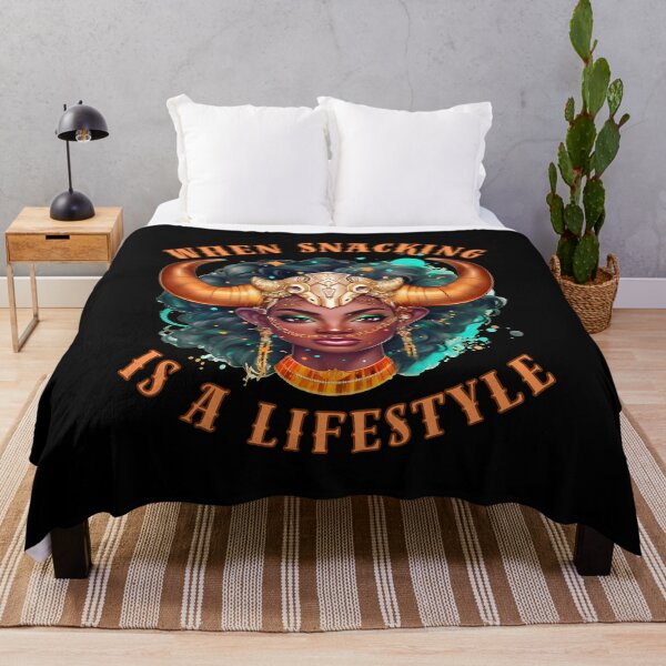 Item preview, When Snacking Is A Lifestyle. taurus constellation designed and sold by ZodiacWonders.