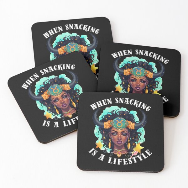 Item preview, When Snacking Is A Lifestyle. taurus may designed and sold by ZodiacWonders.