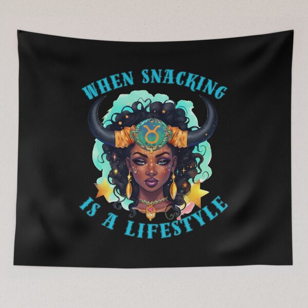 Item preview, When Snacking Is A Lifestyle. taurus astrological sign designed and sold by ZodiacWonders.