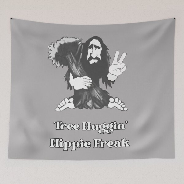 Item preview, Tree Huggin' Hippie Freak - tree huggin', hippie freak  designed and sold by abeautifulife.