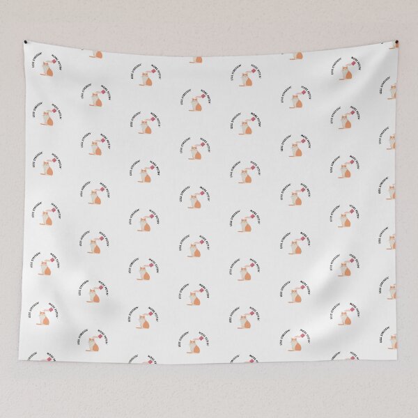 Item preview, Less Stressin', More Pettin' designed and sold by A. Koh.