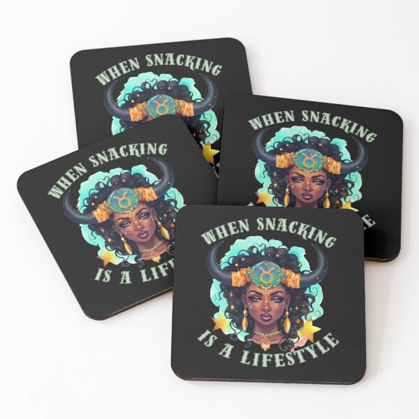 Item preview, When Snacking Is A Lifestyle. cute taurus designed and sold by ZodiacWonders.